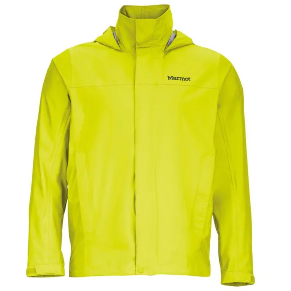 Marmot Precip Rain Jacket Neon Yellow Size Small